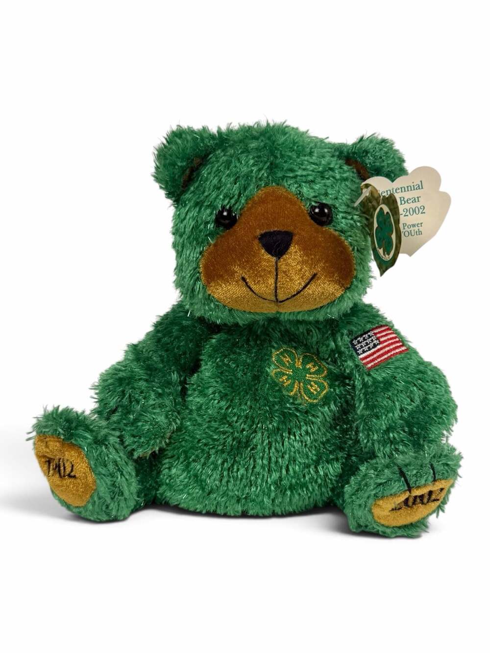Glory Be Centennial 4-H Commemorative Plush Bear 1902-2002